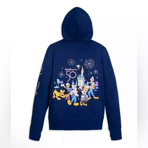 Disney Other - Disney 50th Anniversary Hoodie sweater Zip Up Jacket